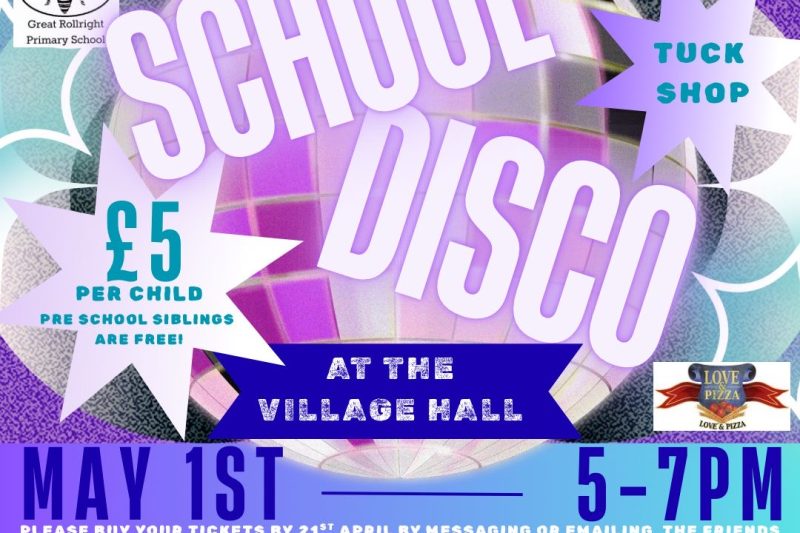1st May School Disco